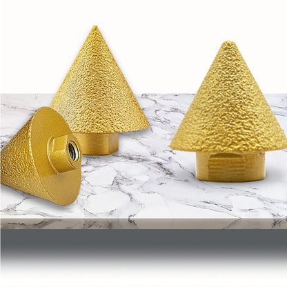 New M14 57° Diamond Chamfer Bits Kit Milling Tile Cutter Marble Concrete Hole