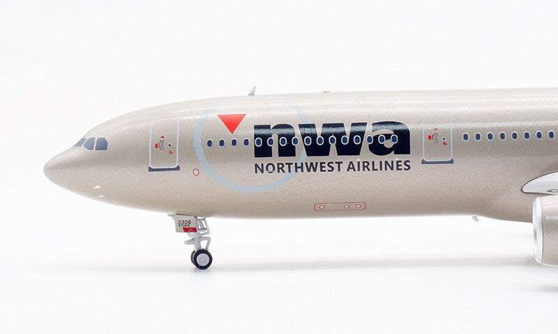 1:200 32CM B-Models NWA AIRBUS A330-300 Passenger Plane Diecast Aircraft Model