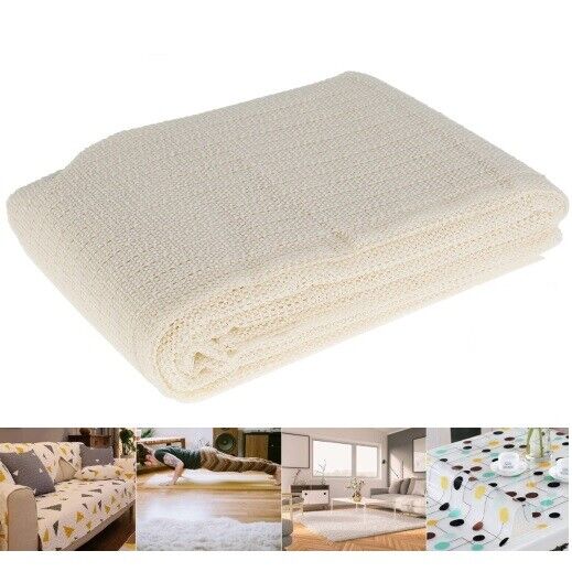 Carpets Rug Pads PVC Non-Slip Multi Purpose Liner Underlay Mesh Lining Mats 1x2M
