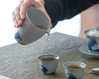 180ml Chinese Traditions Fair Cup Filtered Ceramic Kung Fu Tea Set Tea