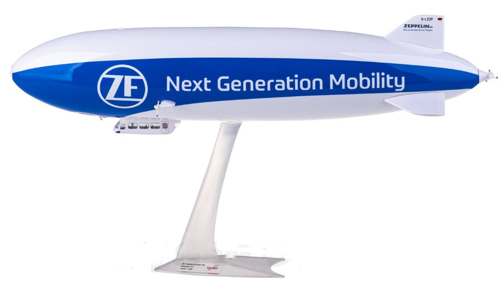 1:200 38CM Herpa Zeppelin Zeppelin NT Passenger Airplane ABS Plastic Plane Model