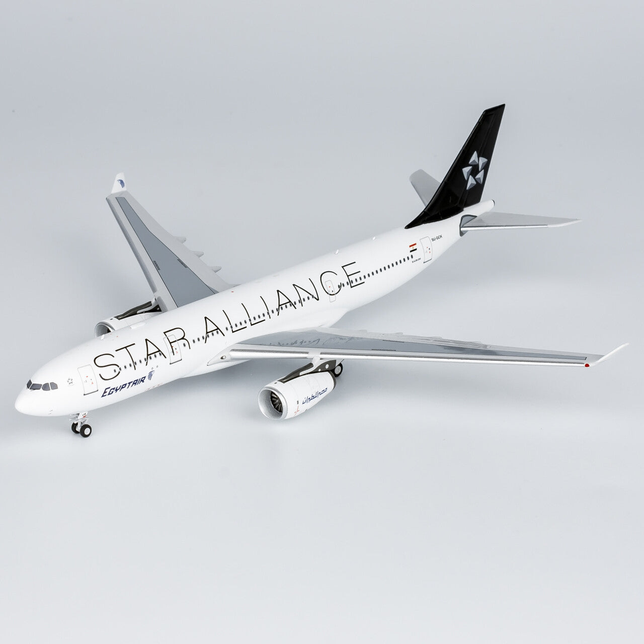 1:400 NG Model EgyptAirAIRBUS A330-200 Passenger Airplane Diecast Aircraft Model
