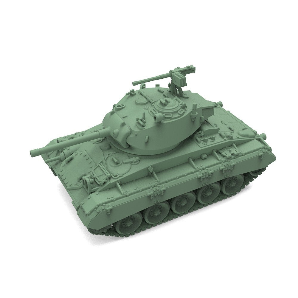 SSMODEL SS220512 1/220 Military Model Kit US M24 Chaffee Light Tank