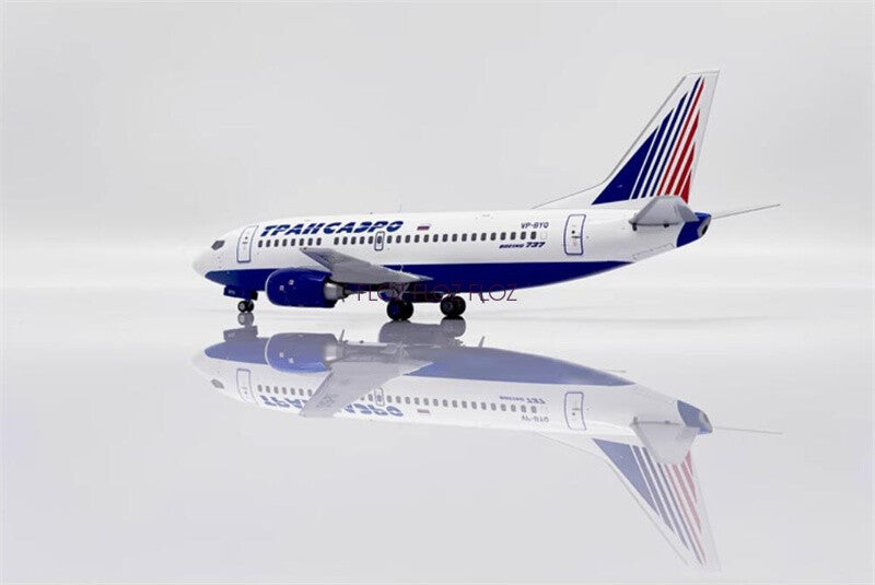 for JC WINGS Transaero Airlines for Boeing B737-500 VP-BYQ 1:200 Aircraft Model