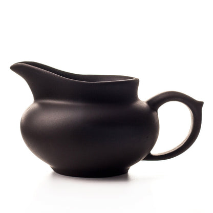 Chinese Zisha Purple Clay Pitcher Porcelain Fair Cup With Handle Tea Accessories