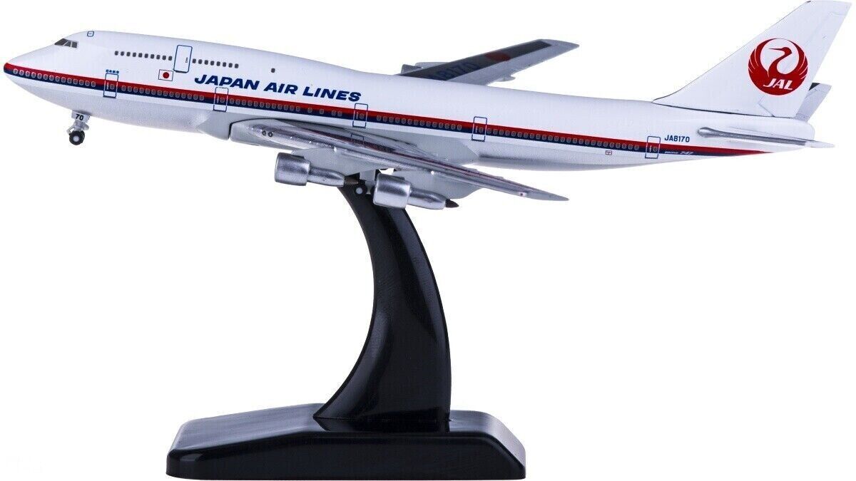 1:500 Hogan JAPAN AIRLINES BOEING 747-400 Passenger Aircraft Diecast Plane Model