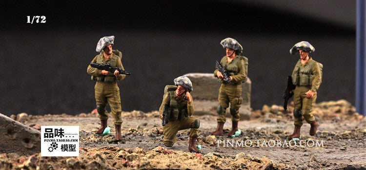 1/72 Israel Defense Forces Model 5 Soldiers