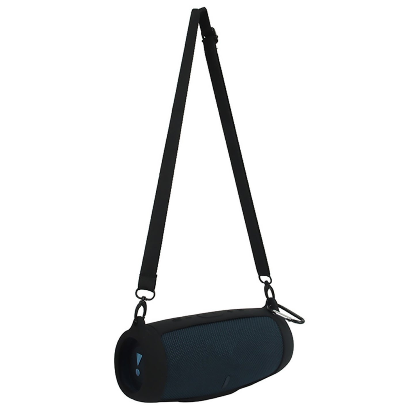 Black Bluetooth Speaker Silicone Cover Cushion With Strap For JBL Charge 5 w