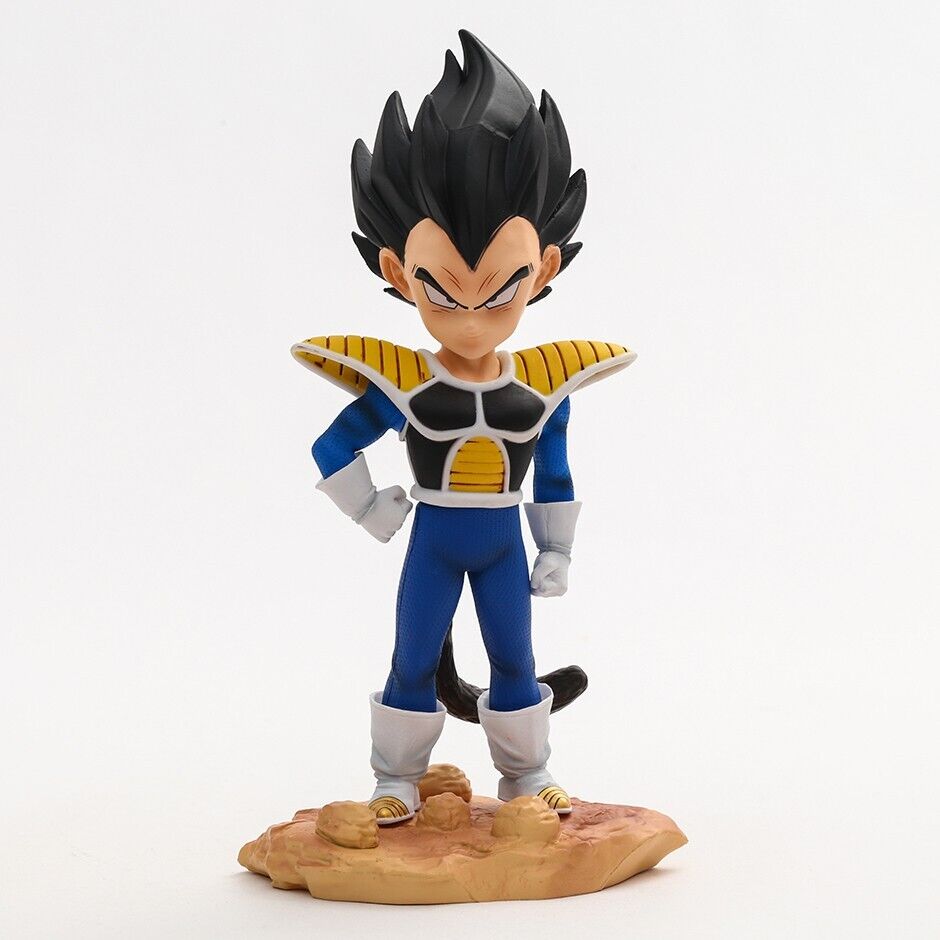 Anime Dragon Ball Young Vegeta PVC Action Figure Statue Model Toy Collection Gif