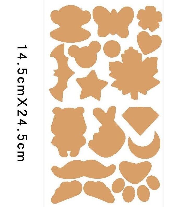 Self Adhesive Patches Various Pattern Repair Washable Stick On Clothing Sticker