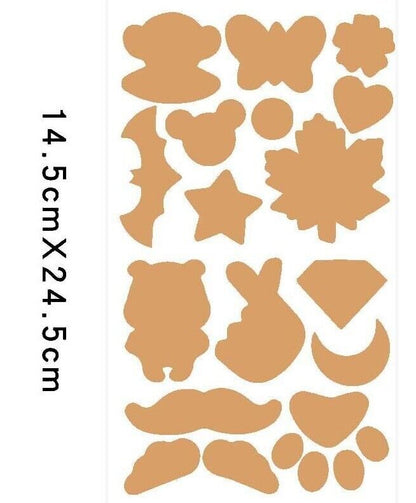 Self Adhesive Patches Various Pattern Repair Washable Stick On Clothing Sticker