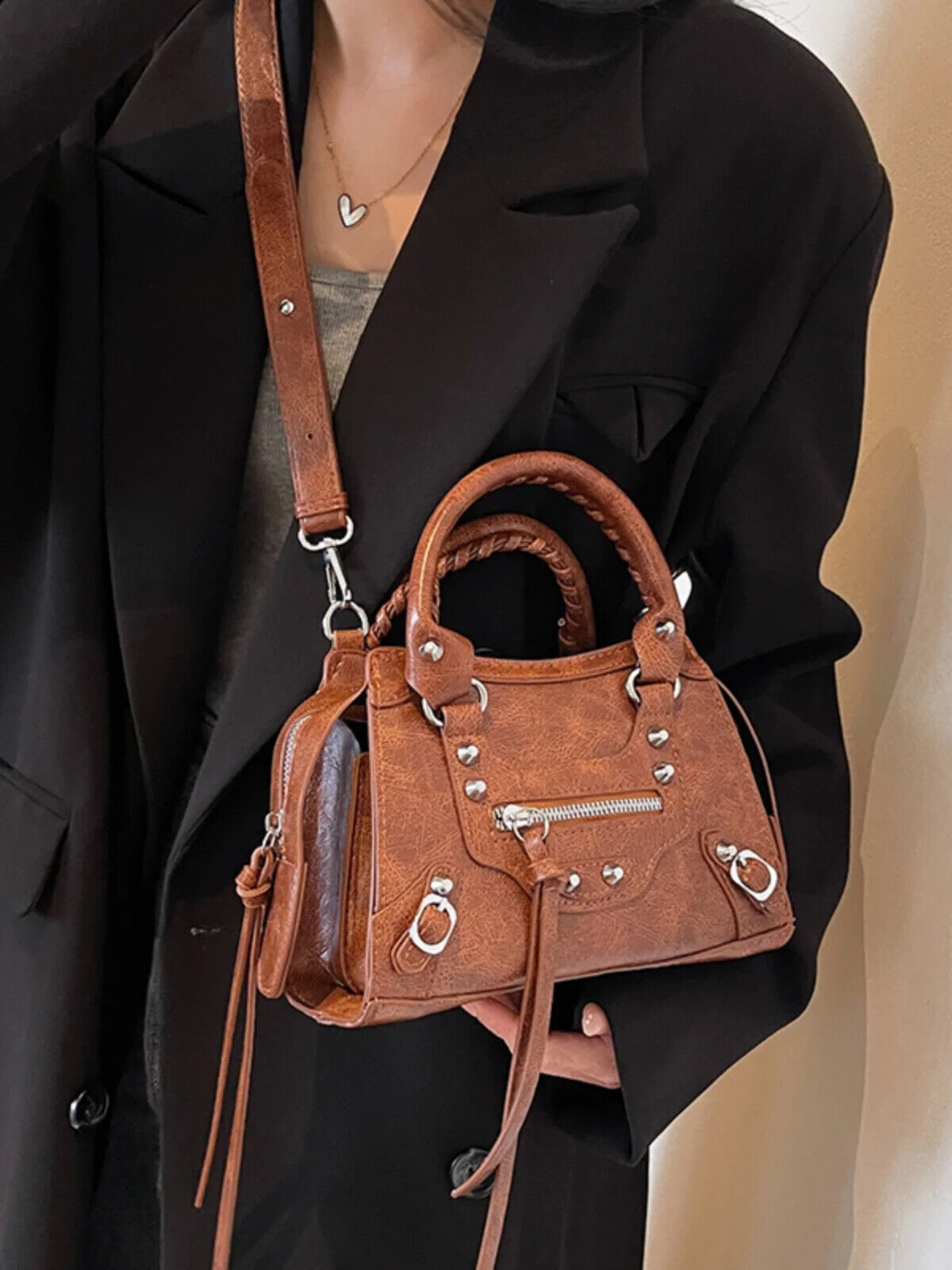 Bags 2024 Women's Bags Autumn/winter Crossbody Bag Small Square Bag