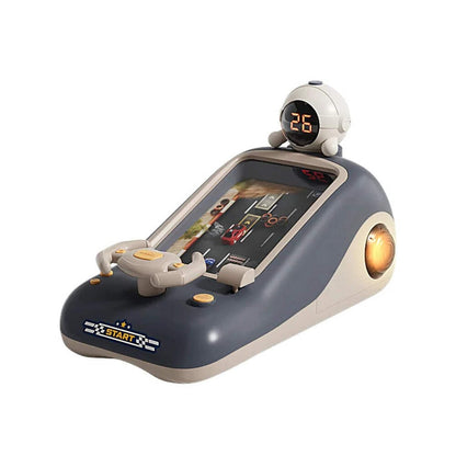 Kids Racing Car Adventure Game with Steering Wheel & Timer