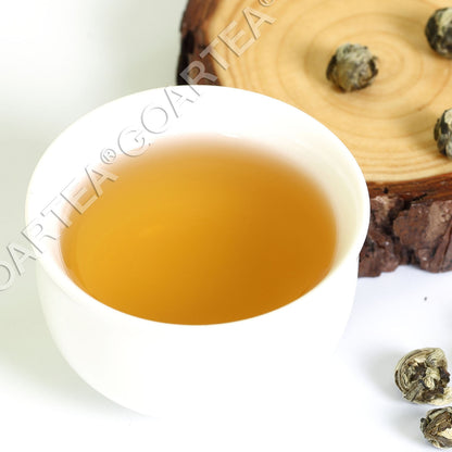 GOARTEA 30Pcs*8g Premium Jasmine Tea Jasmine Dragon Pearl Tea Jasmine Green Tea-