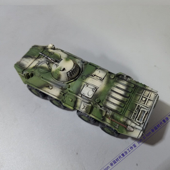 1/72 Russian btr-80 wheeled armored vehicle model camouflage