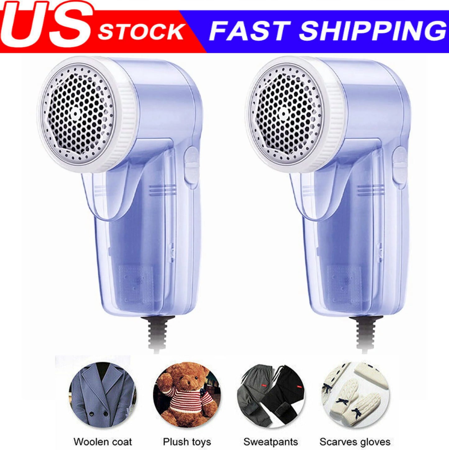 Electric Clothes Lint Pill Fluff Remover Fabrics Sweater Fuzz Shaver Household
