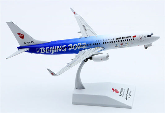 JC Wings Air China Beijing Winter B737-800 B-5425 1:200 plane Pre-builded Model