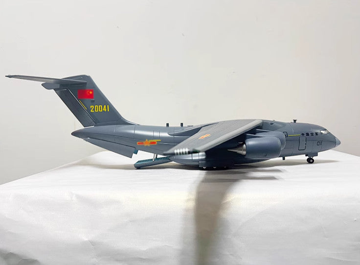 1:90 54CM China Air Force Y-20 Transport Aircraft Plane Diecast Aeroplane Model