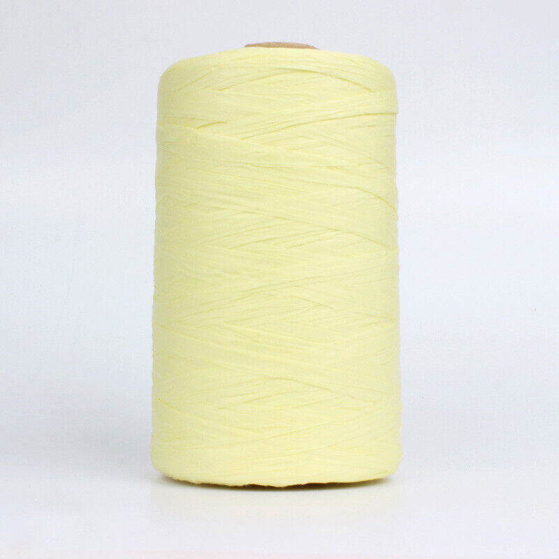 280M Organic Raffia Straw Rope Paper Yarn Crochet Knitting DIY Summer Hat Bag