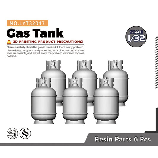 SSMODEL 1/32 Propane Gas Tank For Model Railroads Display Prop LYT32047