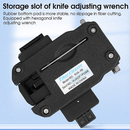 FTTH High-precision AUA-X6 for Cold Joint/hot Melt Optical Fiber Cleaver Machine