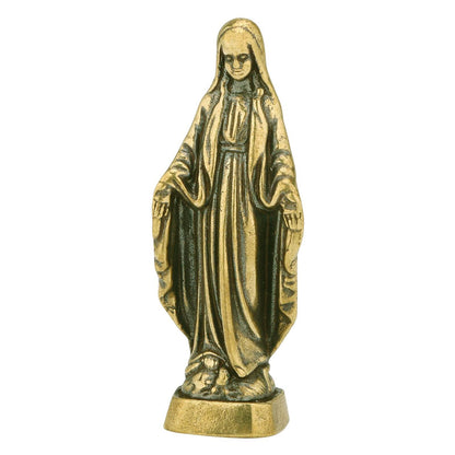 Antique Blessed Virgin Mary Statue Sculpture Decoration Figurine Catholic
