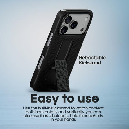 for Iphone 17 Pro Max Holster Case, Belt Clip Case for Iphone 17 Pro Max, Shell