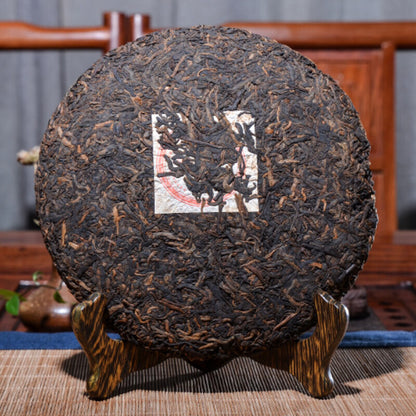 357g Chinese Yunnan Pu-erh Cooked Tea Banzhang Ripe Puerh Tea Cake Healthy Drink