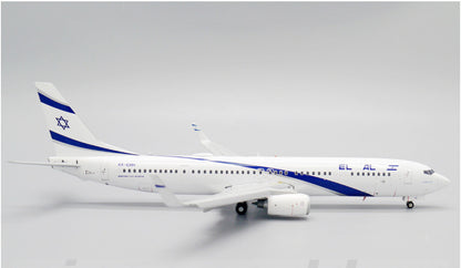 1:200 JC Wings El Al Boeing 737-900ER Passenger Airplane Diecast Model