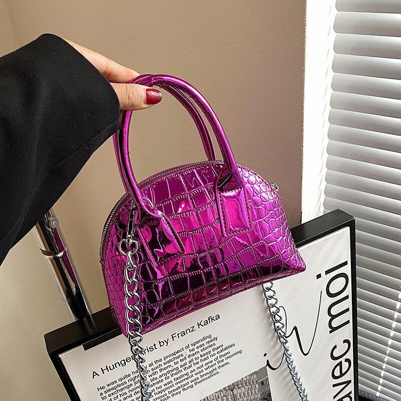 Luxury Handbag Synthetic Leather Shoulder Purse Chains Crossbody Bags 20*7*15 CM