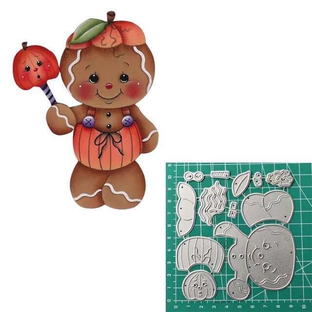 Cutting Dies Gingerbread Layering Dies Craft Scrapbooking Card Making