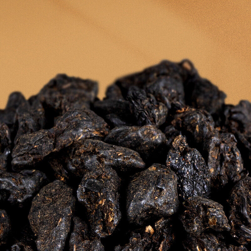 Glutinous Fragrance Crushed Silver Tea Fossil Yunnan Pu'er Ripe Tea Leaves 60g*2
