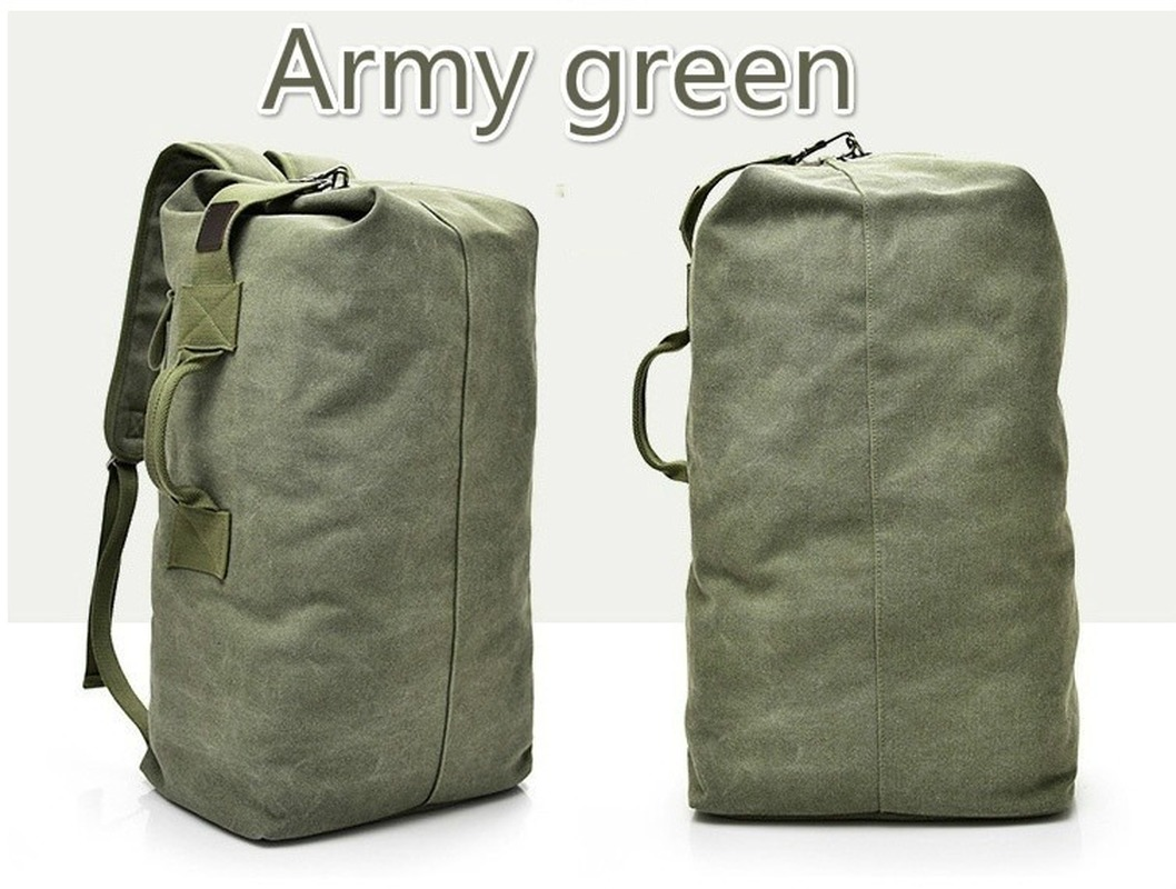 Canvas Backpack Men's Bag Sports Bag Travel Hiking Backpacks Bag Bags Backpack
