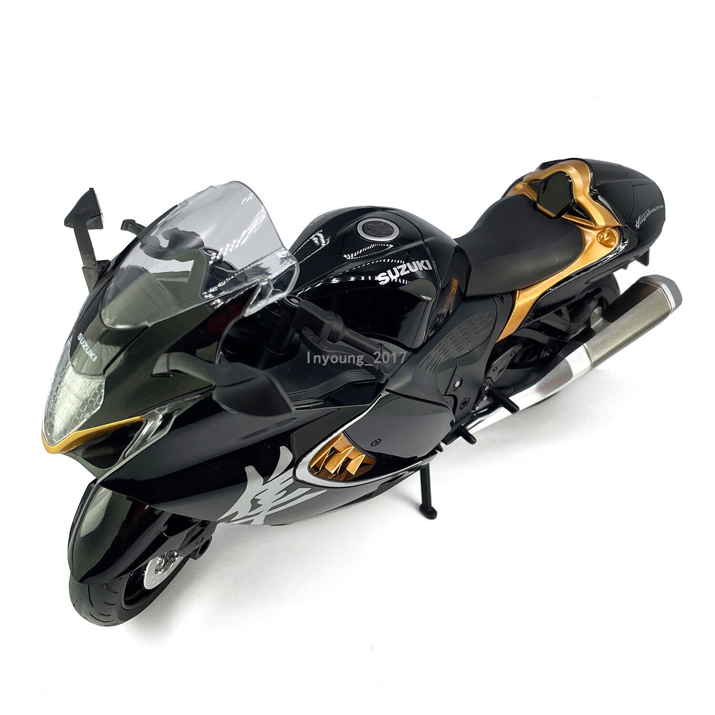 1/9 Suzuki Hayabusa Motorcycle Model Diecast Toy Vehicle Boys Toys Kids Gifts