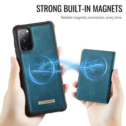 For Samsung Galaxy S25 Edge S24 S23 S22 S21 S20 Wallet Case Magnetic Card Holder