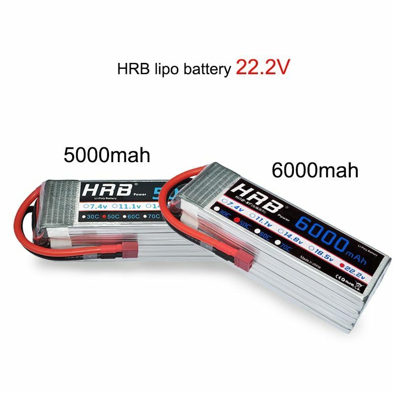 RC Lipo Battery 2S 3S 4S 6S 11.1v 22.2v 5000mah 6000mah 3300mah 2200mah 4200mah