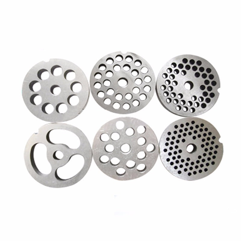 1PC Meat Grinder Hole Iron Plate Chopper Disc Mincer Replacement 3mm-20mm Tool