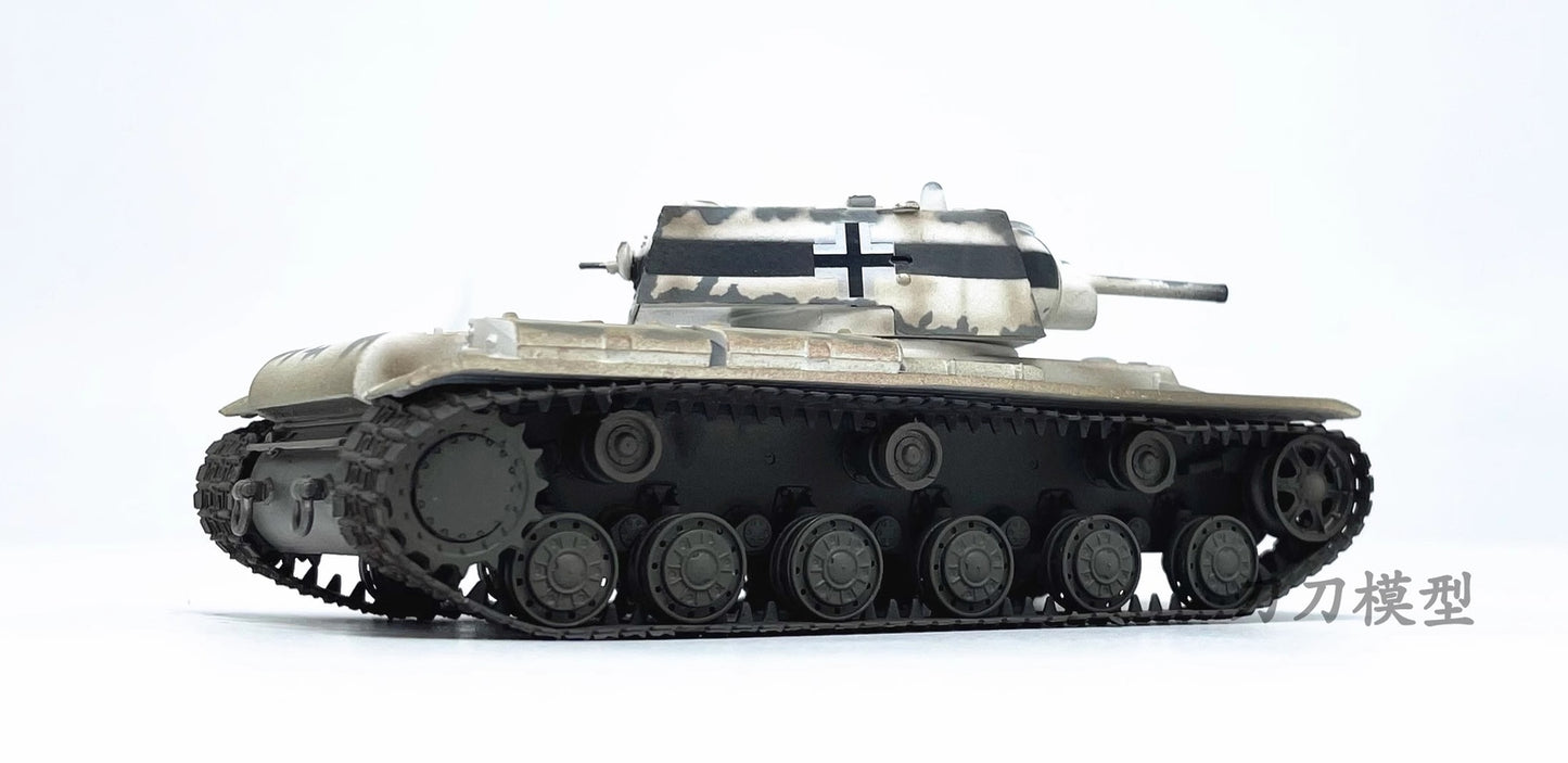 Trumpeter 1:72 KV-1 Heavy Tank (Captured in Germany) Finished 36278 Model