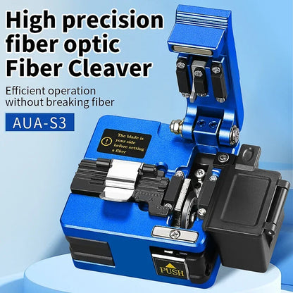 AUA-S3 Fiber Cleaver FTTH Cable Fiber Optic Cutting Knife Three-in-one Clamp