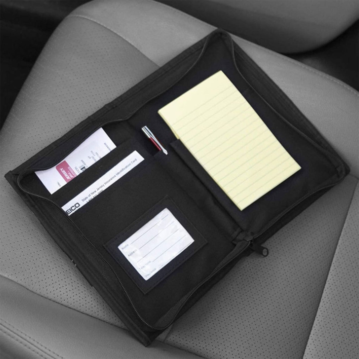 Car Glove Box Organizers For Auto Interior Document Storage Bag Oxford 24x18x2cm