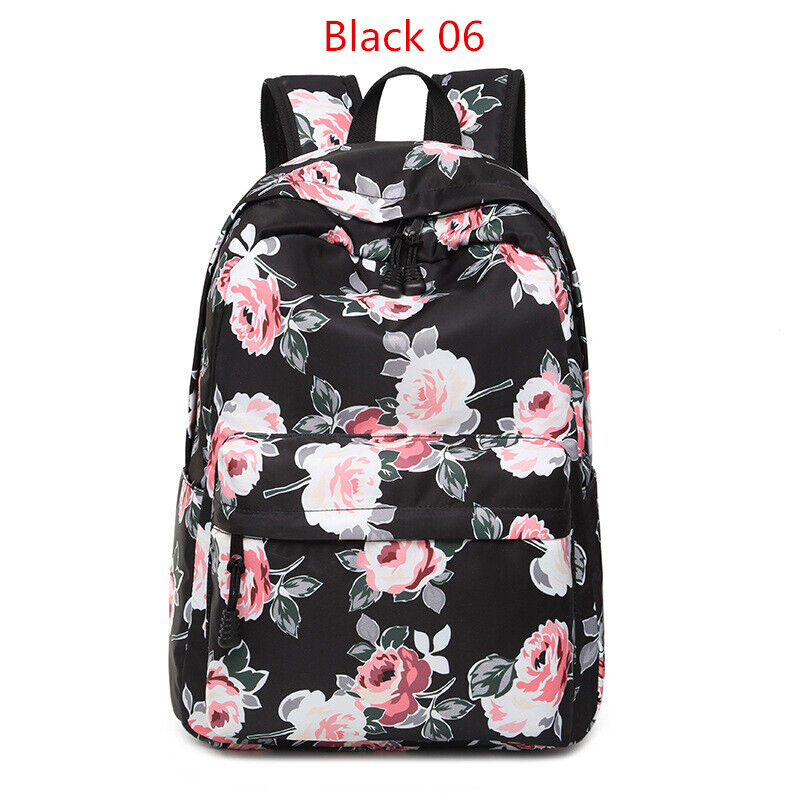 Shoulder Bag Campus Girls's Nylon Backpack Rucksack Women School Bag Knapsack