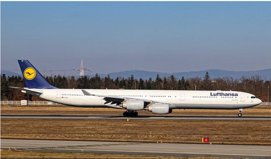 1:400 Phoenix Lufthansa Airbus A340-600 D-AIHZ Airplane Diecast Model