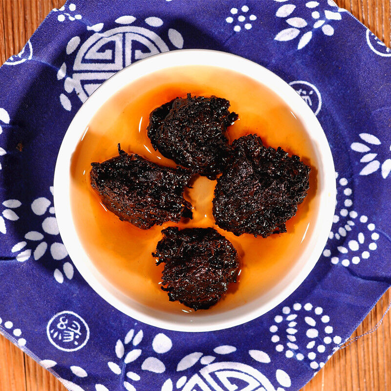 200g Natural Flavor Mini Tuocha Ripe Pu-Erh Tea Black Tea Yunnan Puer Herb Drink