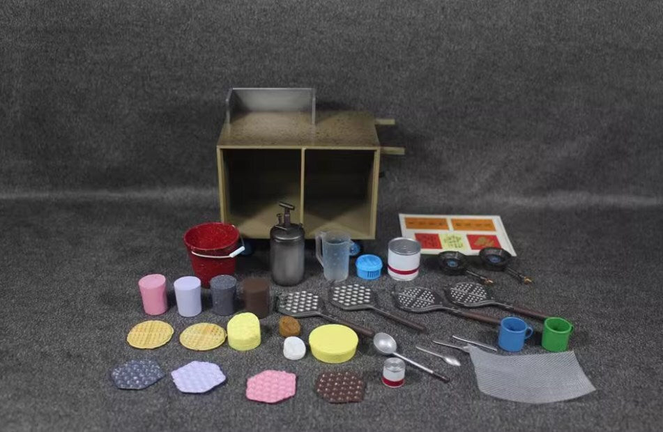 1/12 Model Set Chinese Cuisine Egg Cubs 15021