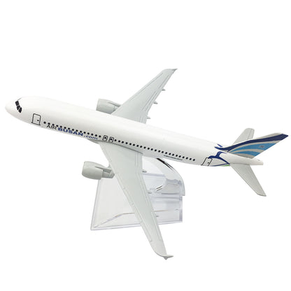 1:400 16cm A320 Air BUSAN Airplane Alloy Model Souvenir Static Display Gift N