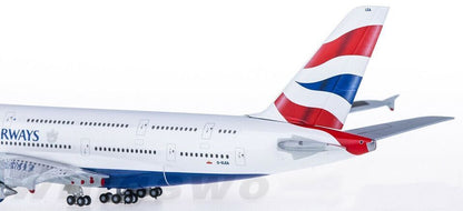 1:400 Hogan BRISTISH AIRWAYS AIRBUS A380 Passenger Airplane Diecast Plane Model