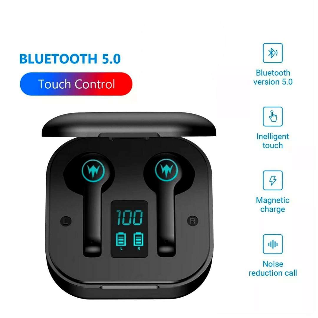 Audifonos Bluetooth 5.0 Inalambricos Auriculares para Telefonos Celular Tablet