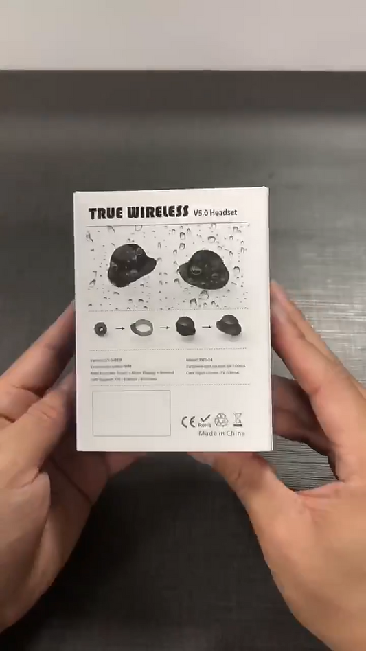 Bluetooth True Wireless Earbuds Earphone Headset Headphone Stereo Waterproof