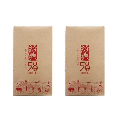 160g/box 2023 Yunnan Black Tea Feng Qing Classics 58 Dianhong Hand Made Box Tea
