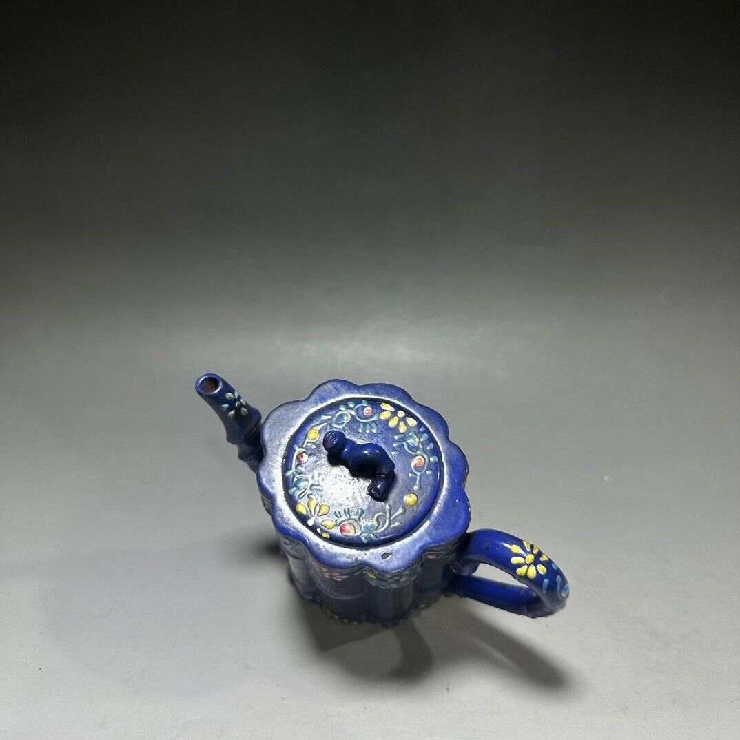 Chinese Yixing Zisha Clay Handmade Exquisite Teapot (高竹节 底款：如图）